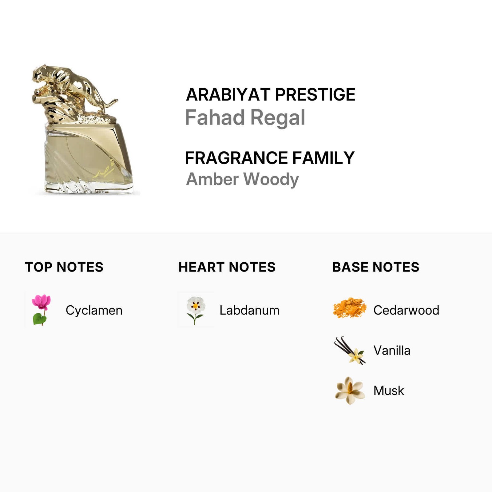 Arabiyat Prestige Unisex Fahad Regal EDP Spray 3.4 oz Fragrances 6290361912874