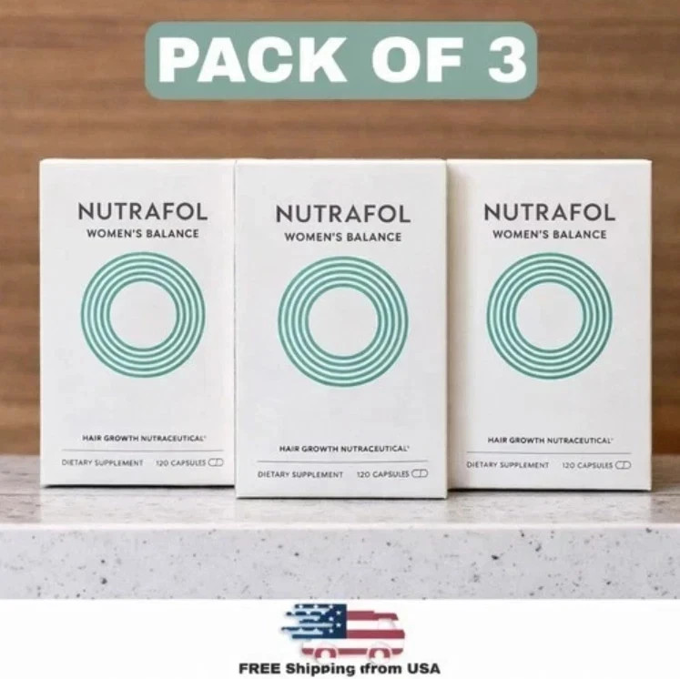 Pack of 3 Women’s Balance capsules- 3 month supply Ages 45 and Up-Free Shipping