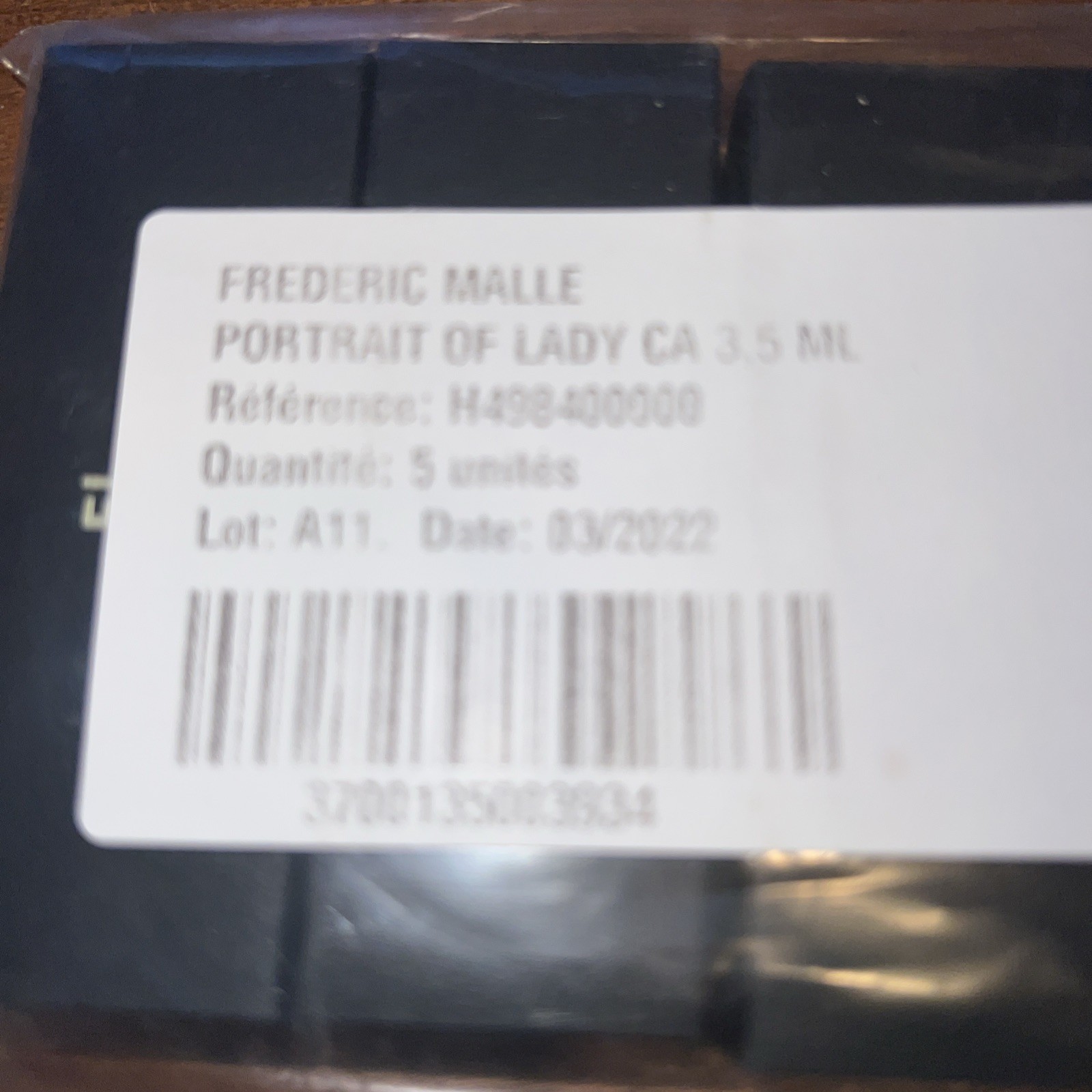 SEALED 5 Pack Frederic Malle Portrait of A Lady Eau de PARFUM 3.5ml 0.12fl Oz