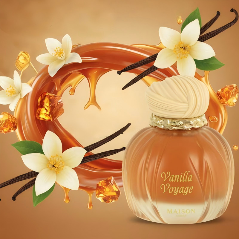 Vanilla Voyage Eau De Parfum EDP 3.4 Fl Oz /100ml, Unisex Perfume.