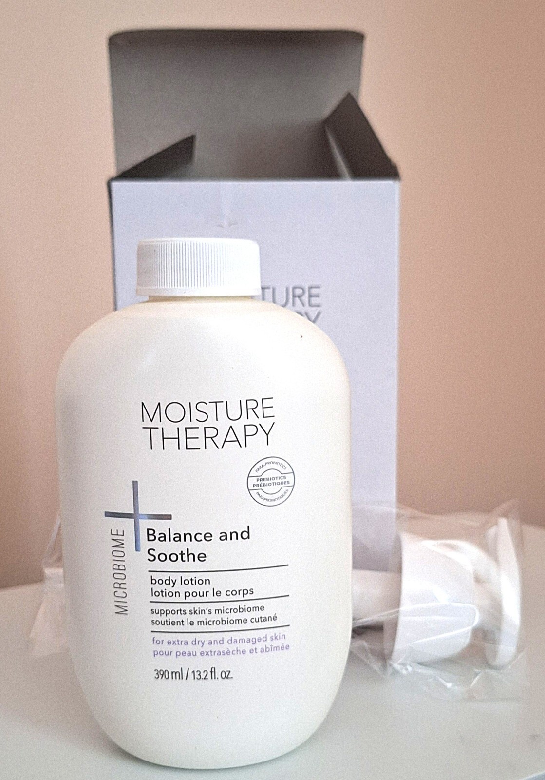 Avon Moisture Therapy Balance & Soothe Body Lotion w/pump, new/sealed