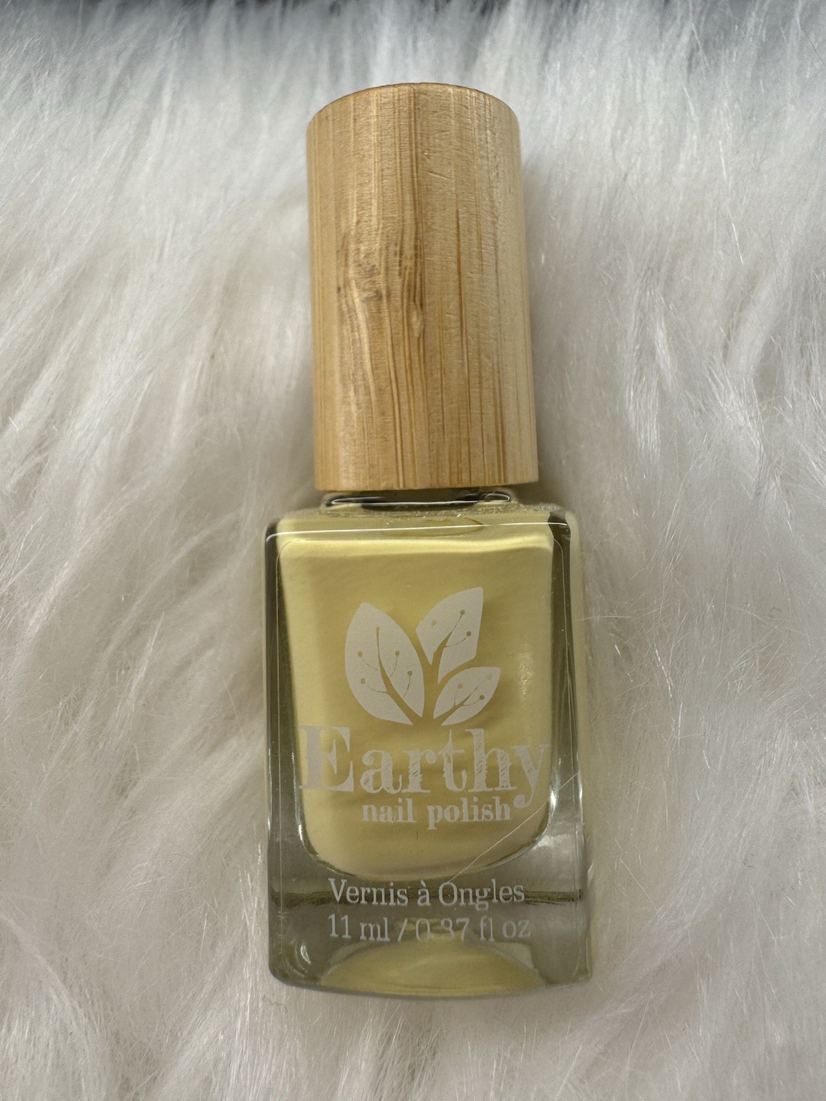 Earthy Nail Polish Lemon Zest Yellow 24M PAO 0.37 fl oz MPN 01-00044-001