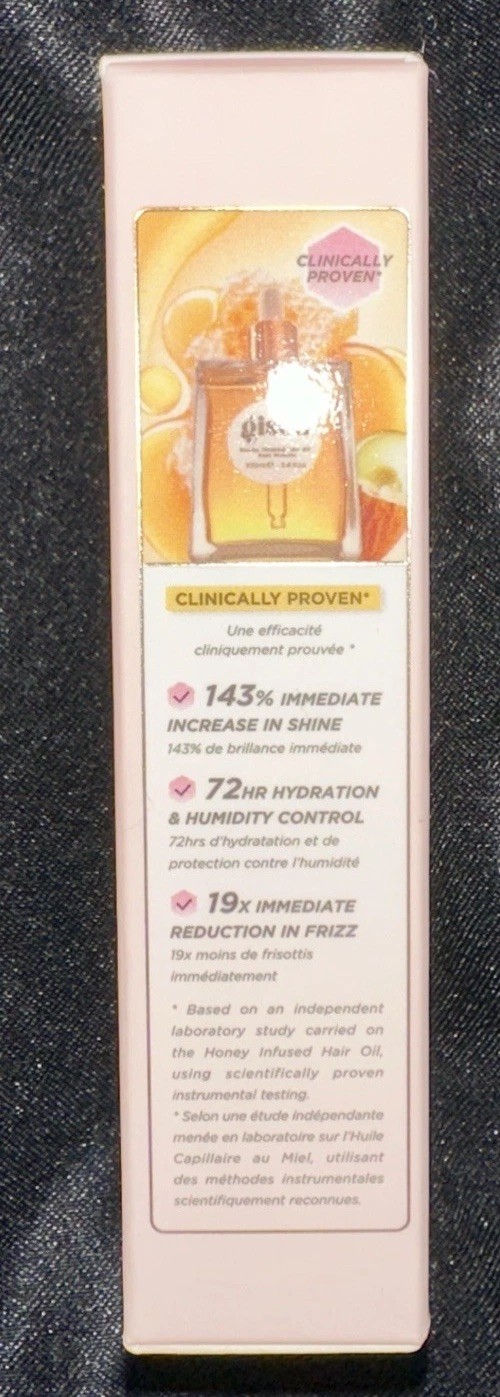 Gisou Honey Infused Hair Oil 0.7 fl Oz. Brand New- Sealed Box
