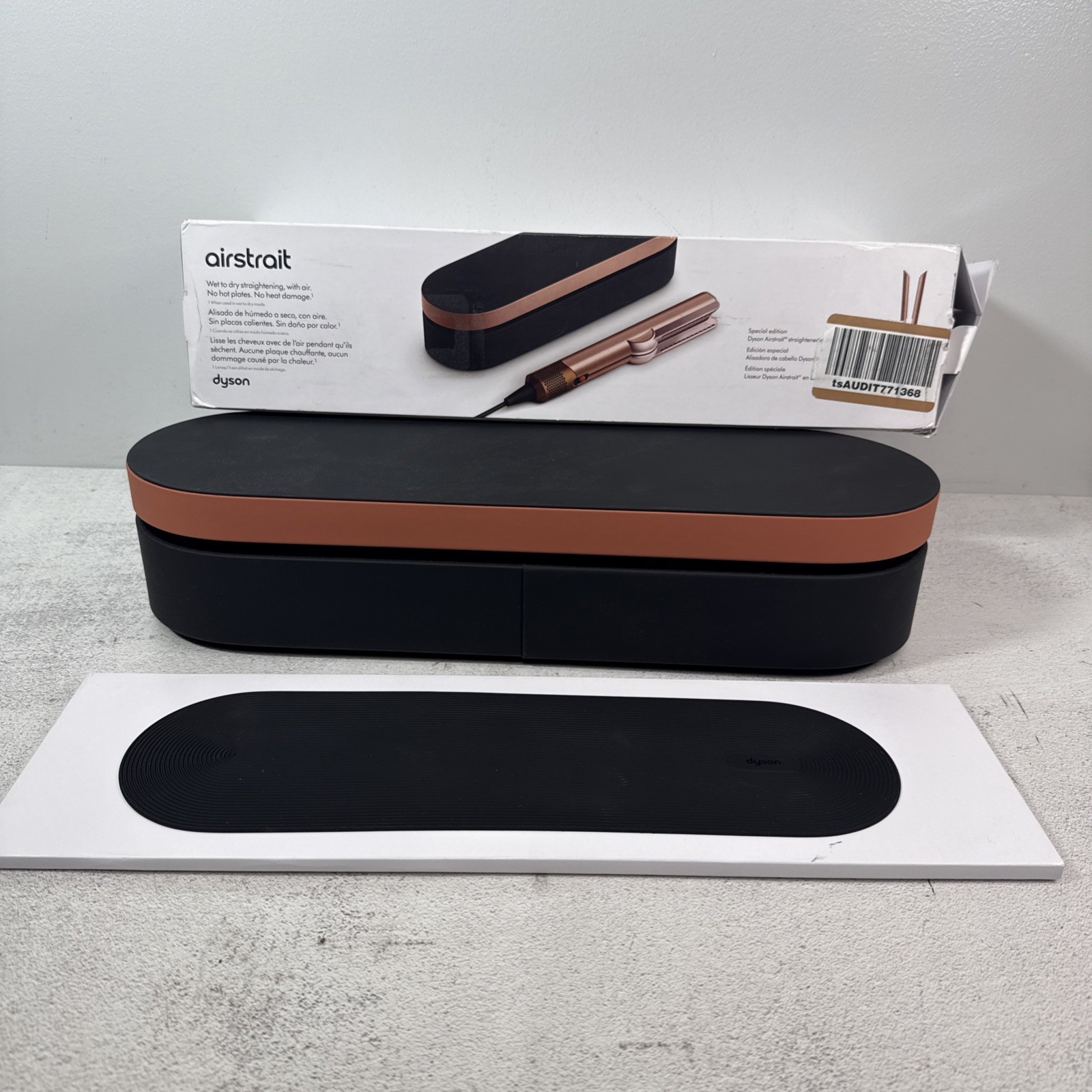 Dyson Airstrait Electric Hair Straightener Amber Silk Special Edition