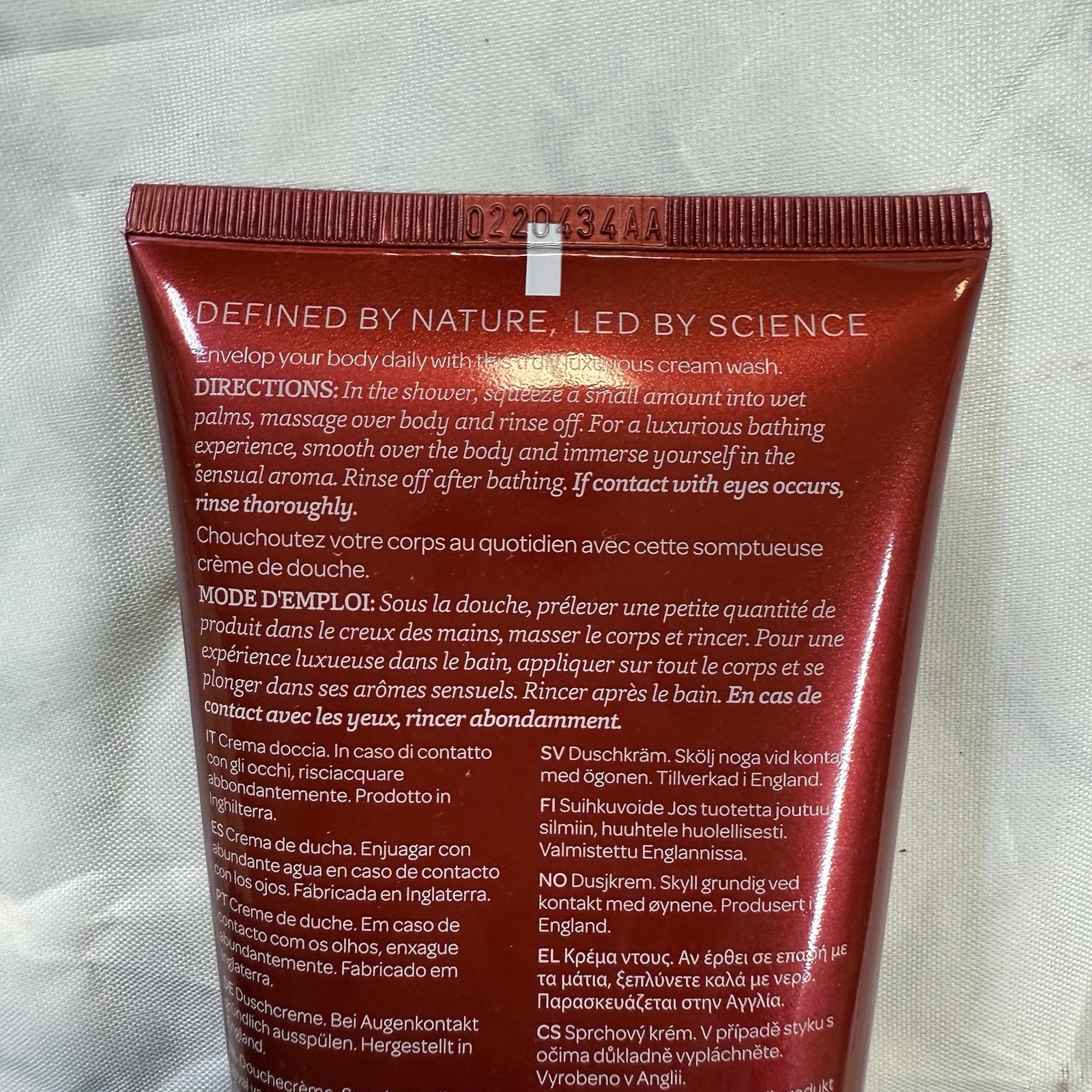 ELEMIS Frangipani Monoi Shower Cream 6.7 oz (2 packs) PAO: 12M