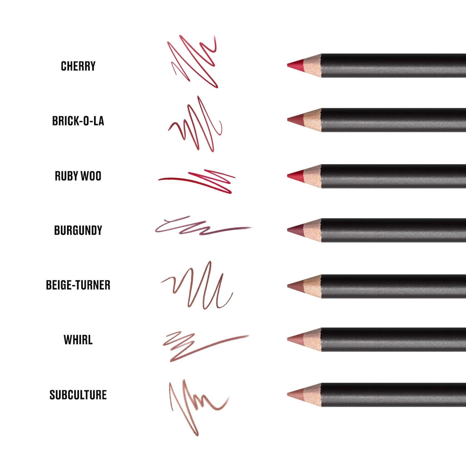 MAC Authentic Creamy Lip Liner 28 Colors Available Matte finish 0.05 oz/1.45 g