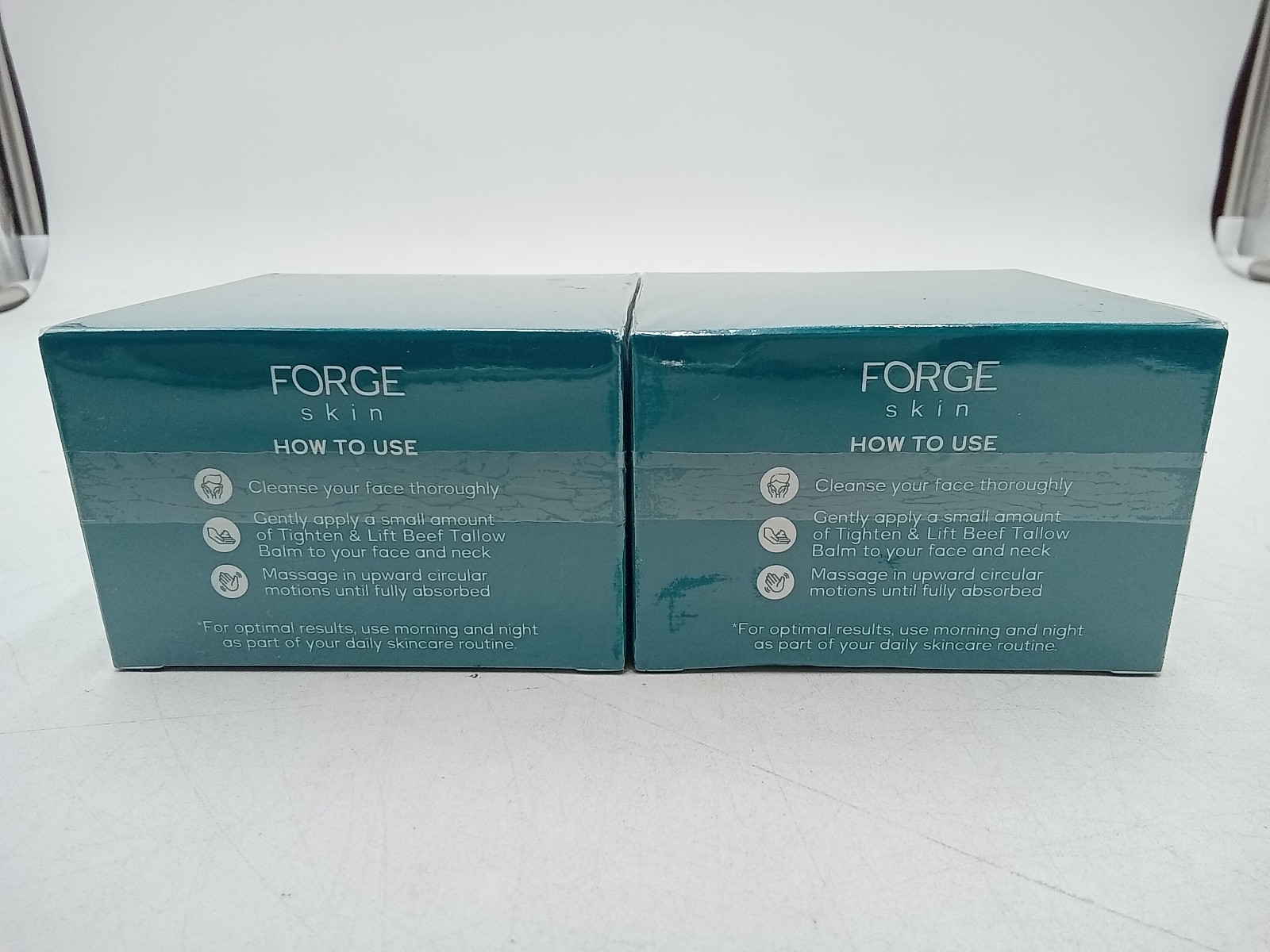 FORGE Skin Women’s Beef Tallow Balm Vanilla Lavender 1.7 oz Lot of 2