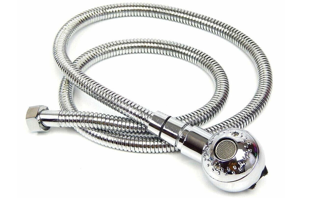 Shampoo Bowl Unit Sink Hot & Cold Faucet Spray Hose Replacement Part Hair Salon