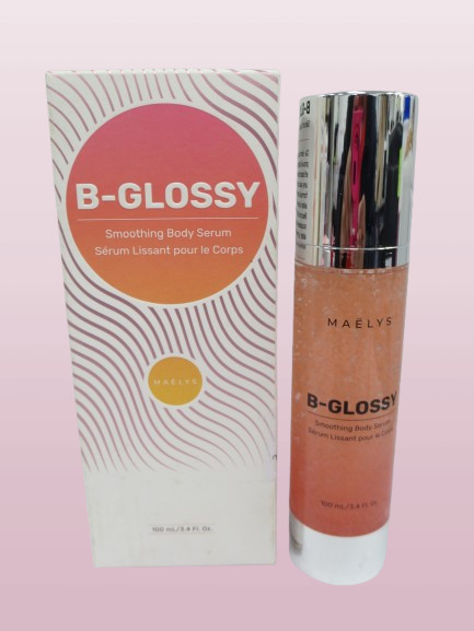 MAELYS B-GLOSSY SMOOTHING BODY SERUM 3.4 OZ BOXED