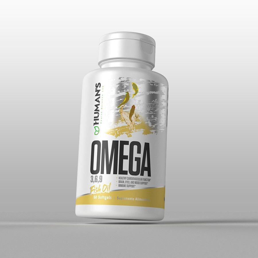 Humans Health Lab Omega 3 6 9 fish oil soft gel