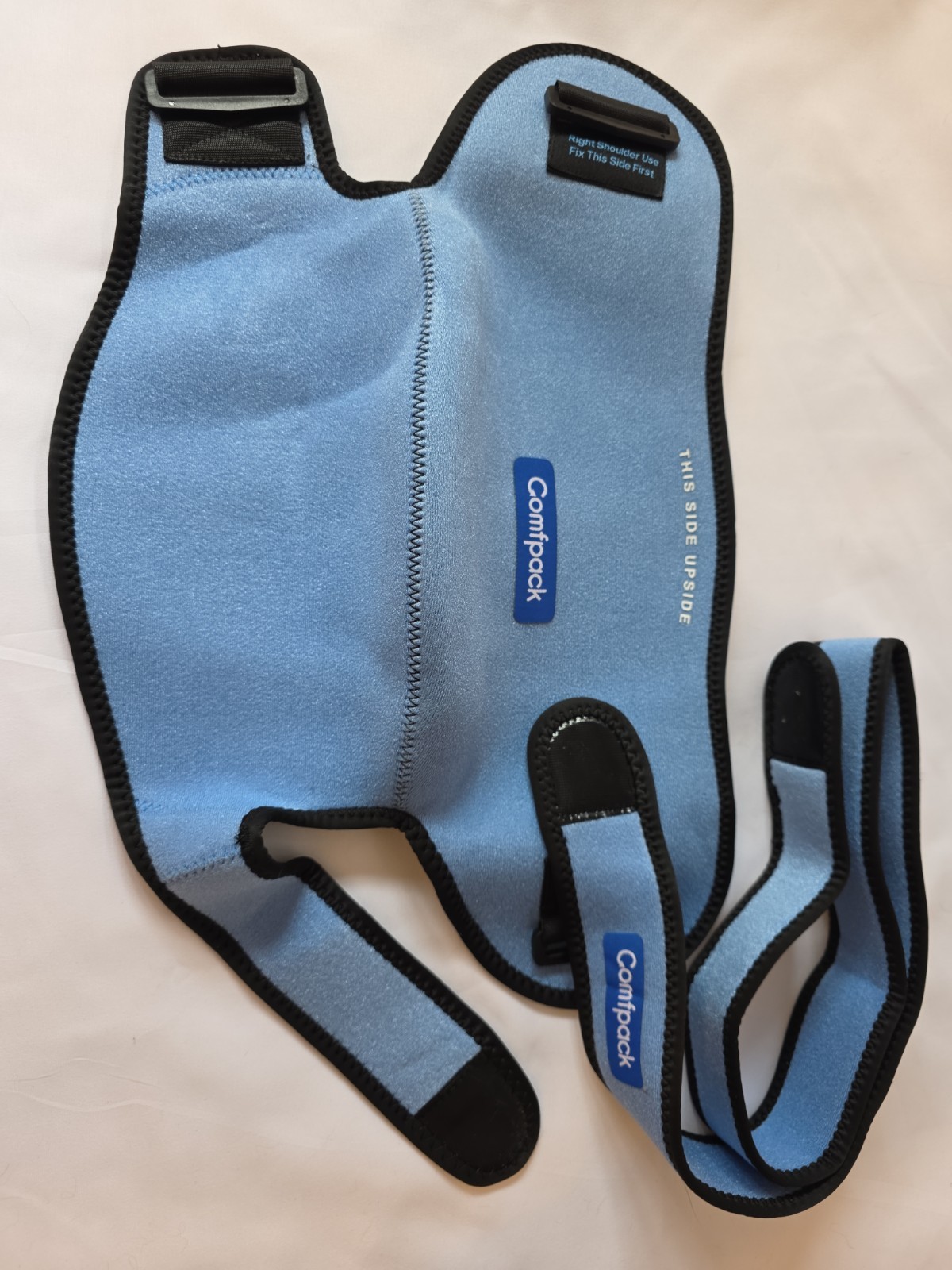 Shoulder Ice Pack Brace 3D Gel Hot Cold Compression With Neoprene Comfort Cover