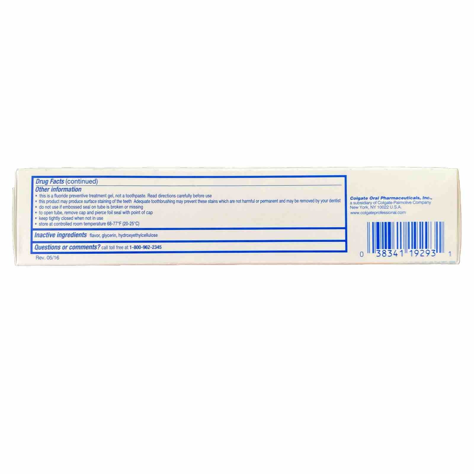 3x Colgate Gel-Kam Fluoride Treatment Gel Mint Flavor | 4.3 Oz Tube | EXP 7/2025