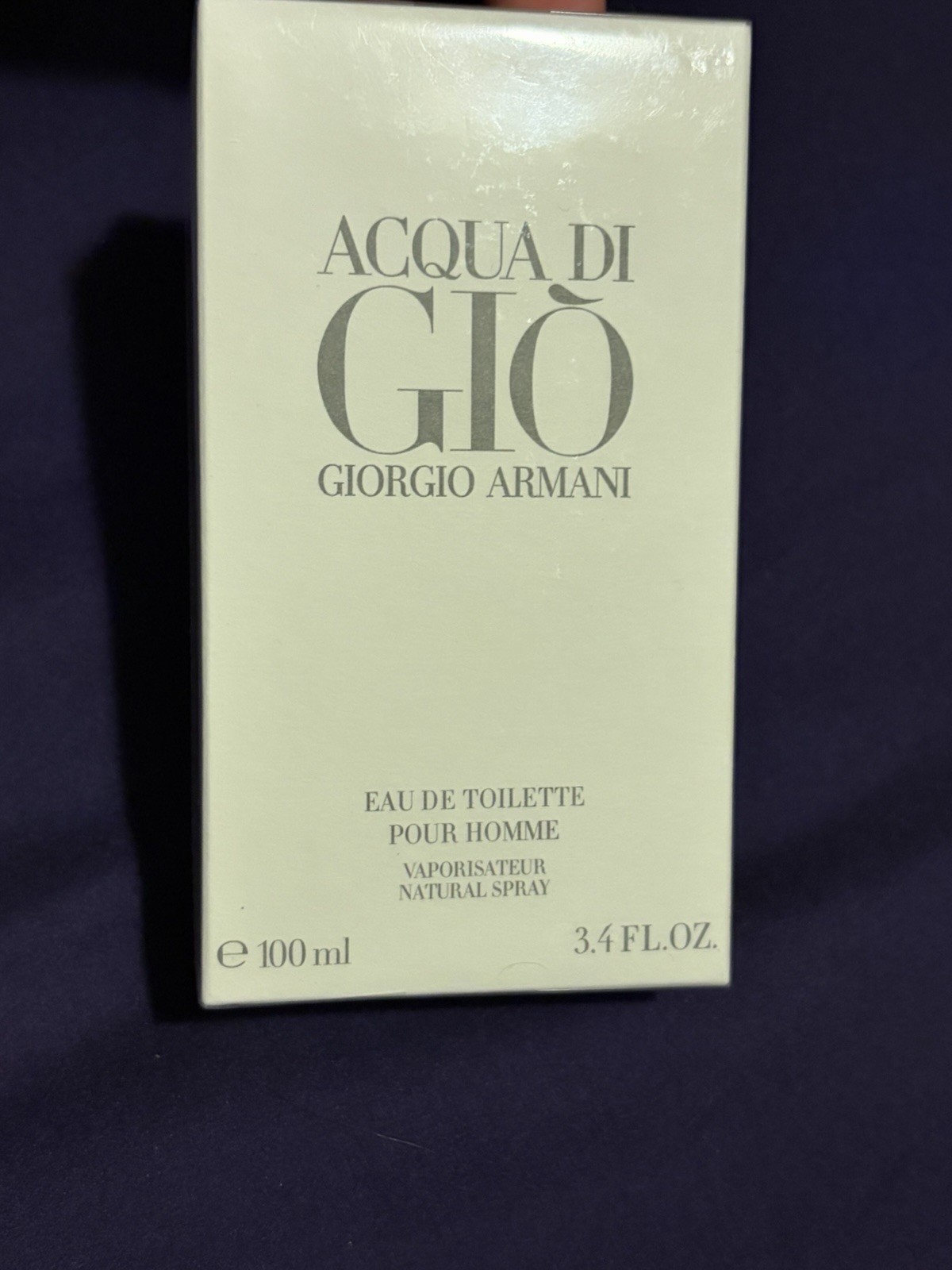 Giorgio Armani Acqua Di Gio Eau de Toilette Spray 3.4 fl oz Regular Size