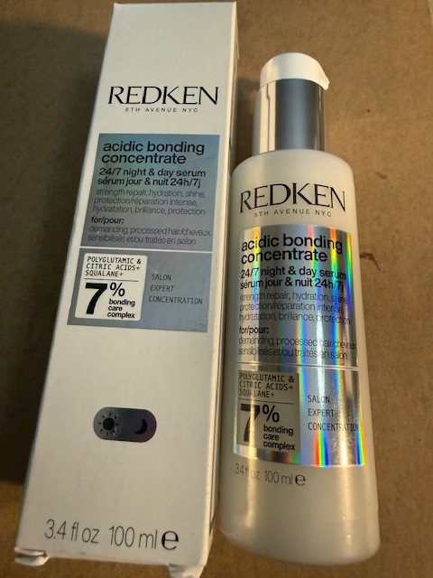 Redken Acidic Bonding Concentrate 24/7 Night & Day Hair Serum 3.4 oz NIB Fr Sh