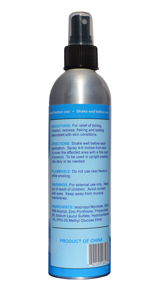 PSOR-VAL Skin Spray for skin symptoms Psoriasis Dermatitis Eczema, 7.44 oz/220ml