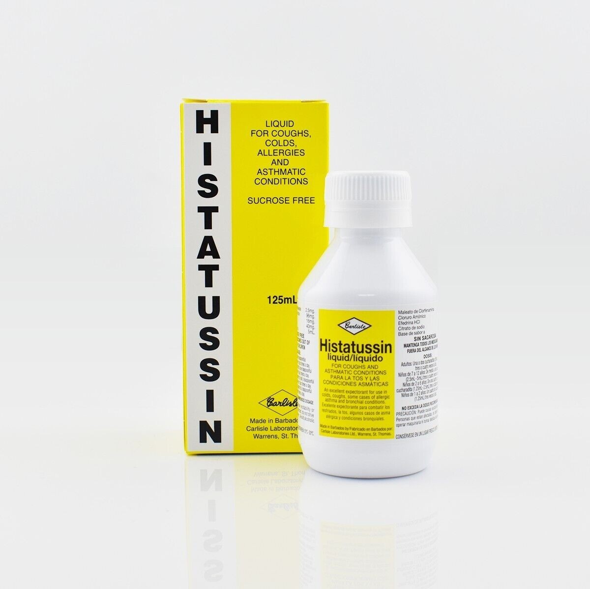Histatussin Cold and Cough, Allergies Treatment Syrup – 125ml