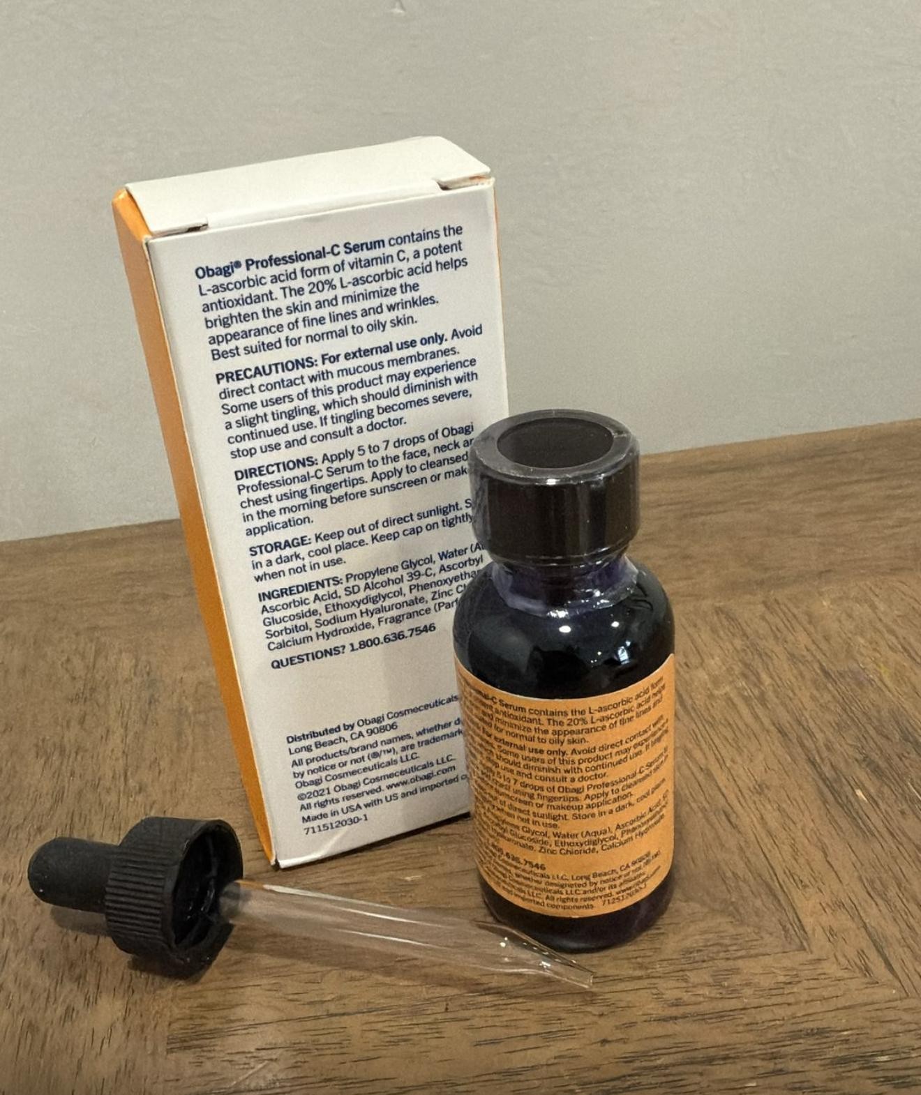 Obagi Professional-C 20% Vitamin C Serum – 1oz – New In Box – Sealed