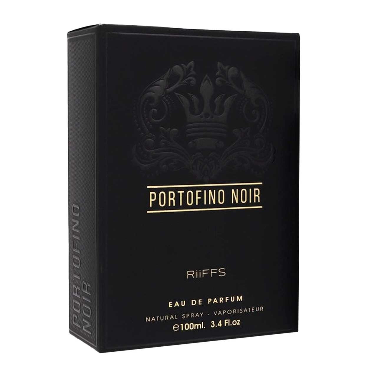 RIIFFS PORTOFINO NOIR EAU DE PARFUM SPRAY FOR MEN 3.4 Oz / 100 ml