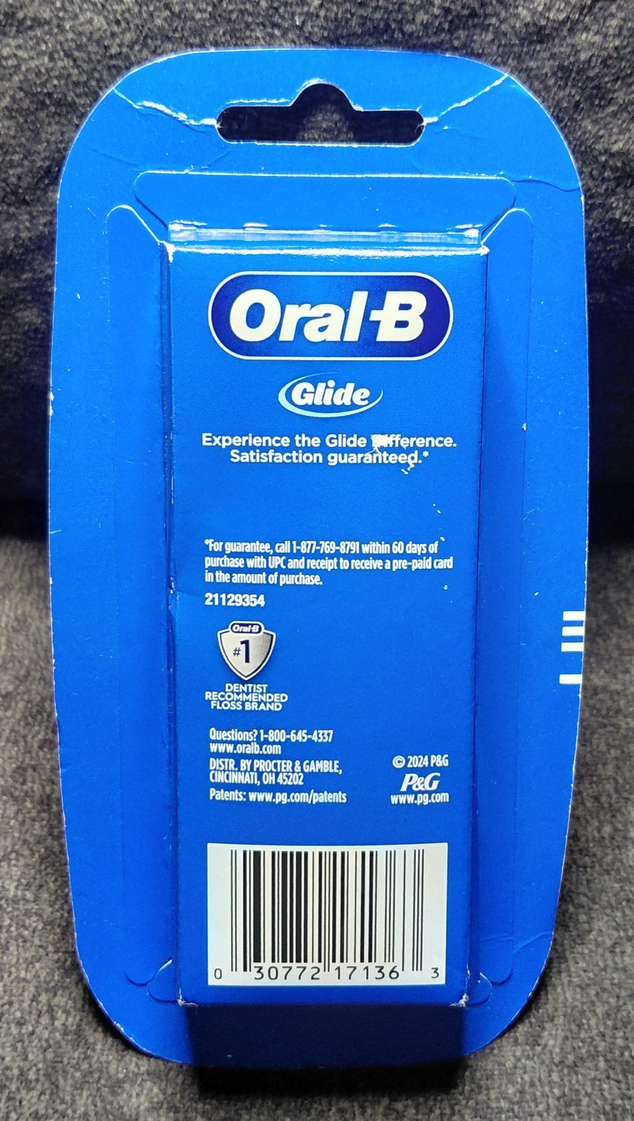 Oral-B Glide Scope Mint Micro-Textured Dental Floss 2-Pack Green