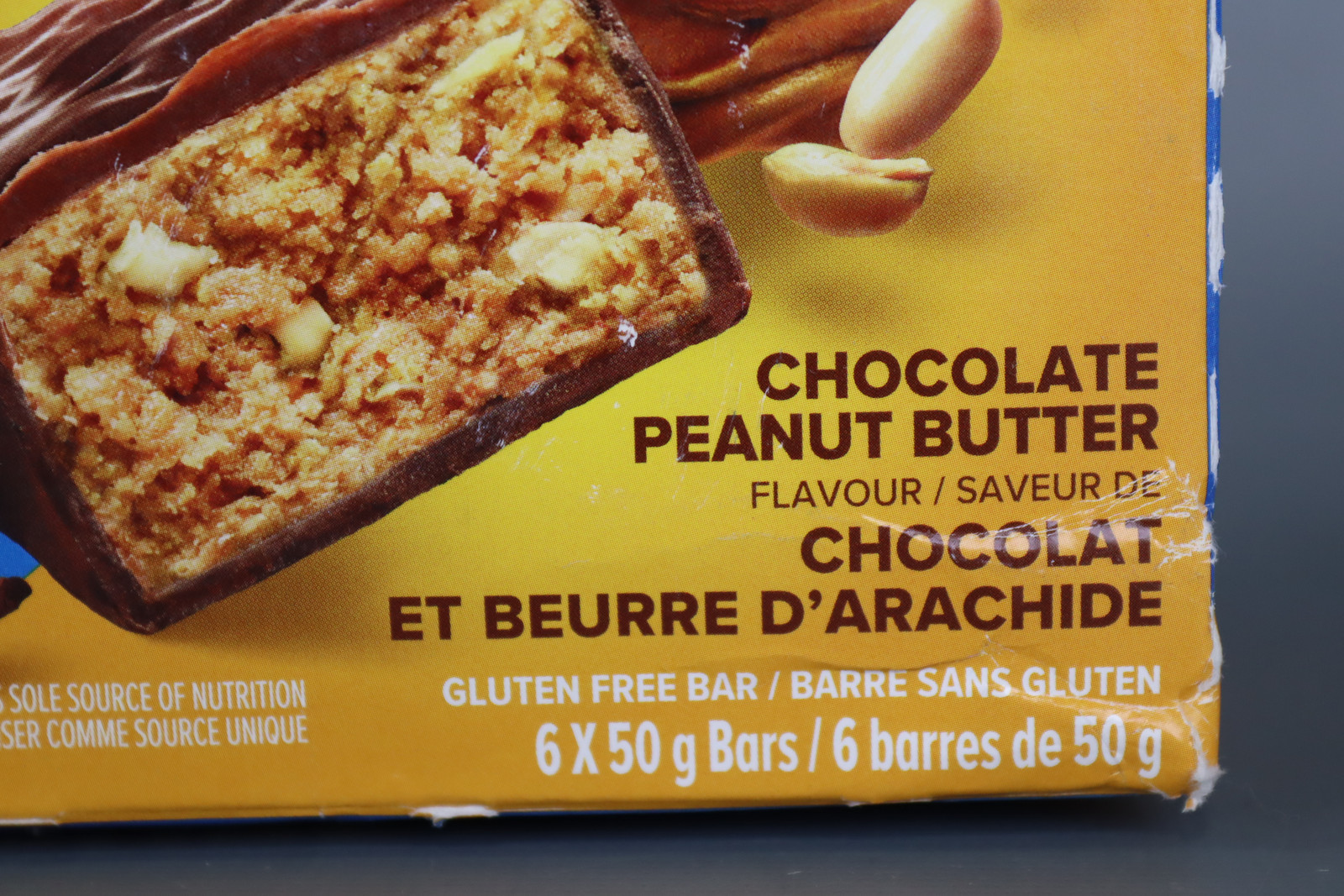 Pure Protein Bars Gluten Free Snack Bars Chocolate Peanut Butter 50g 6 Ct.