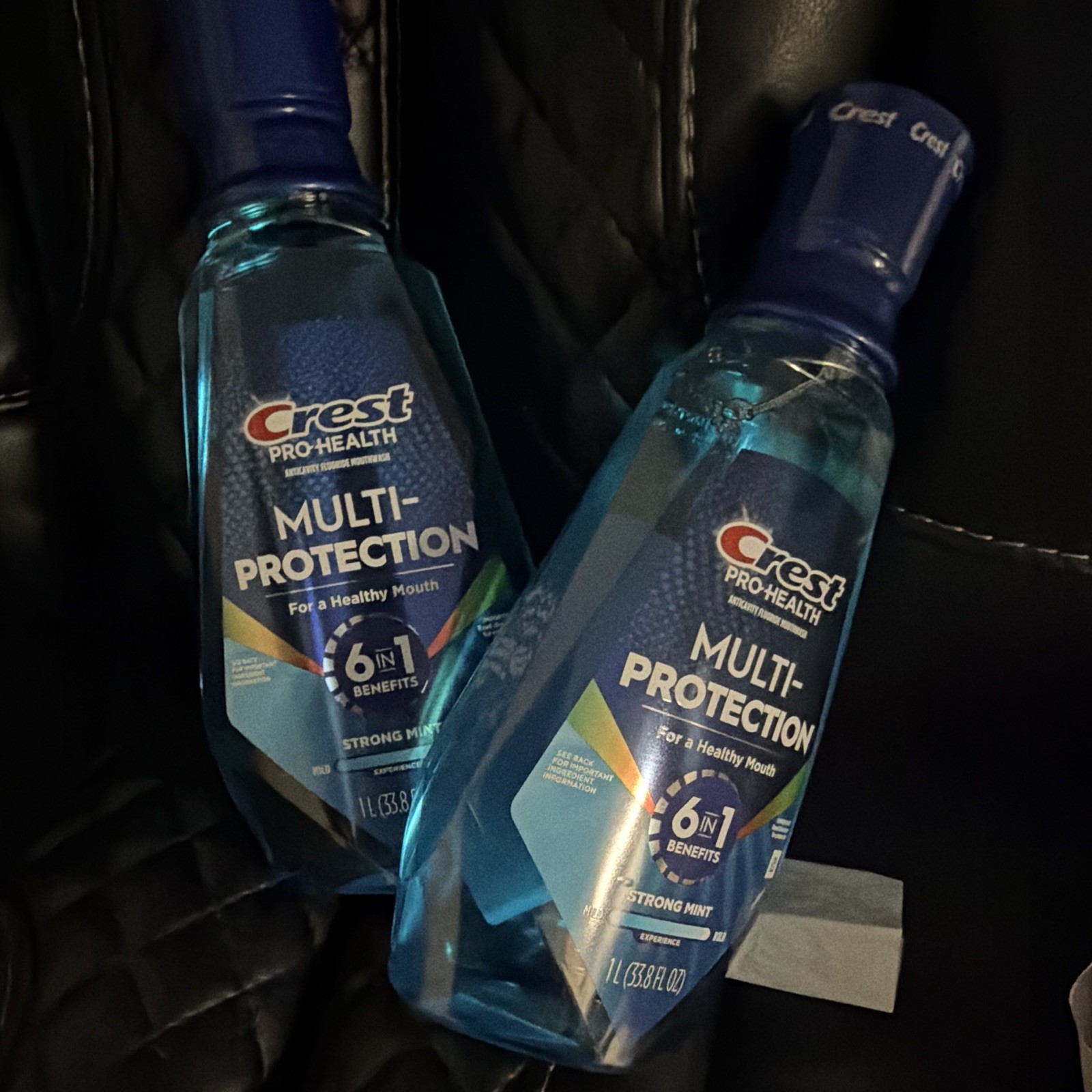 Crest Pro-Health Multi-Protection Mouthwash Fluoride Strong Mint 1L