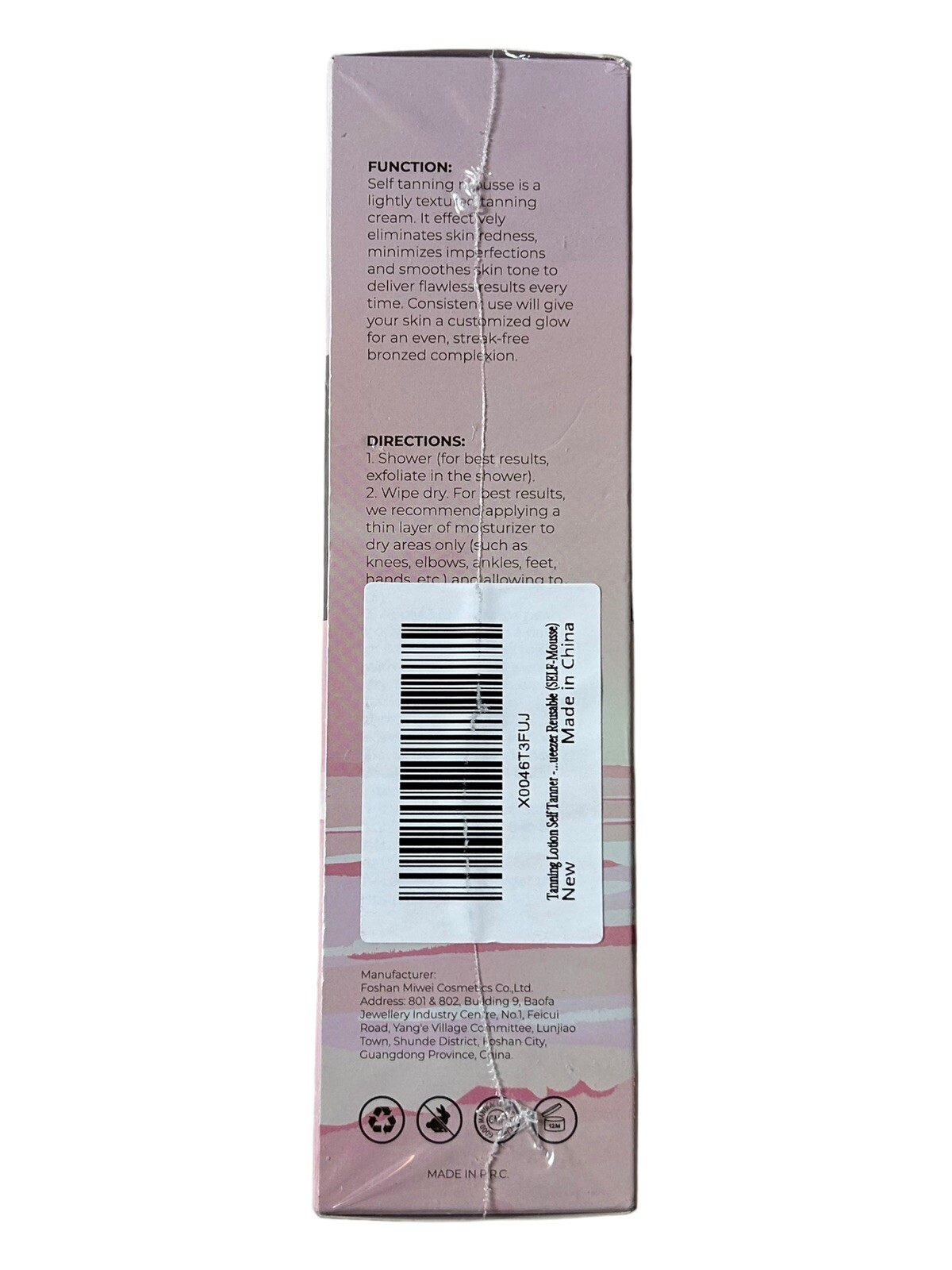 Self Tanning Mousse (Dark Tan) Foam Lasts 14 Days – 3x 6.7 oz Pump Tanner