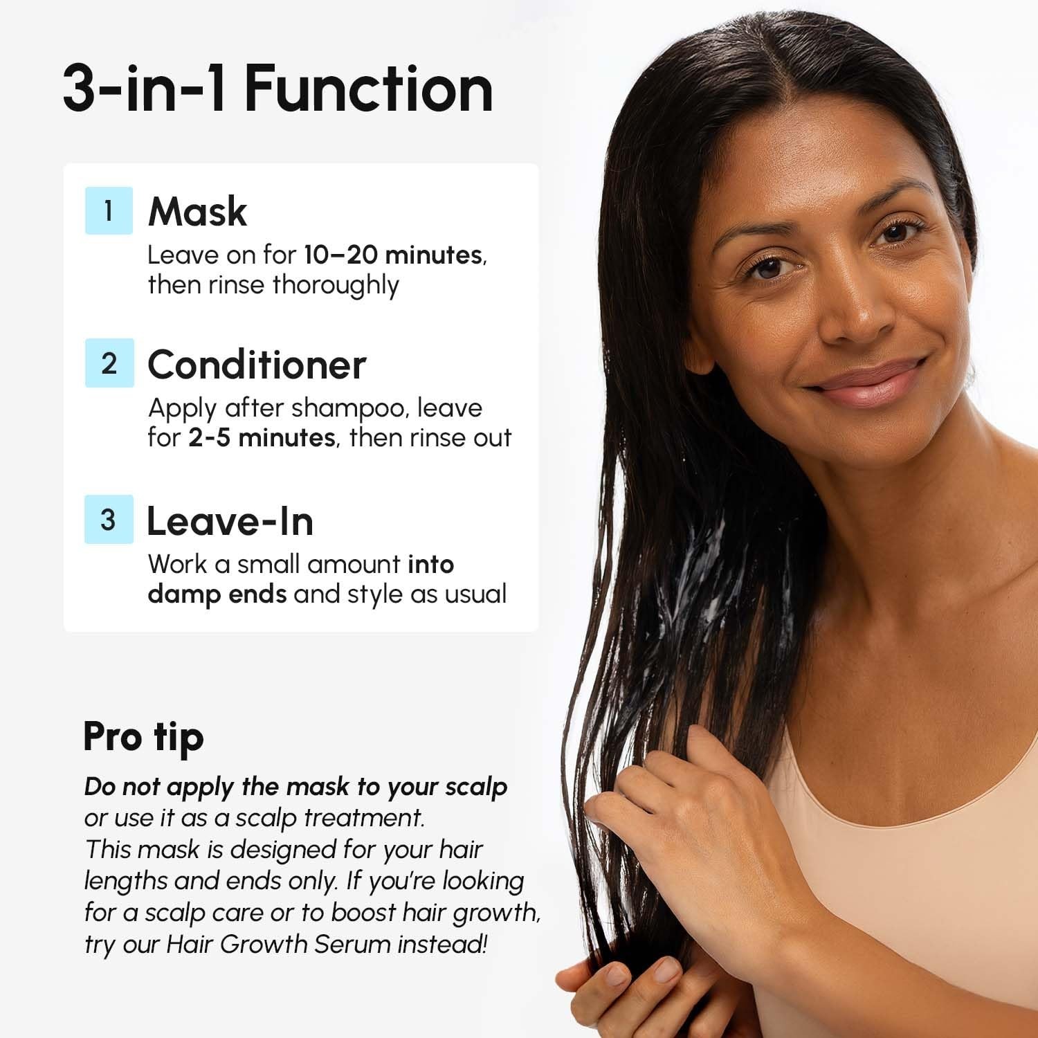 Deep Conditioning Hair Mask for Damaged Hair – Keratin Moisturizing Treatment 10