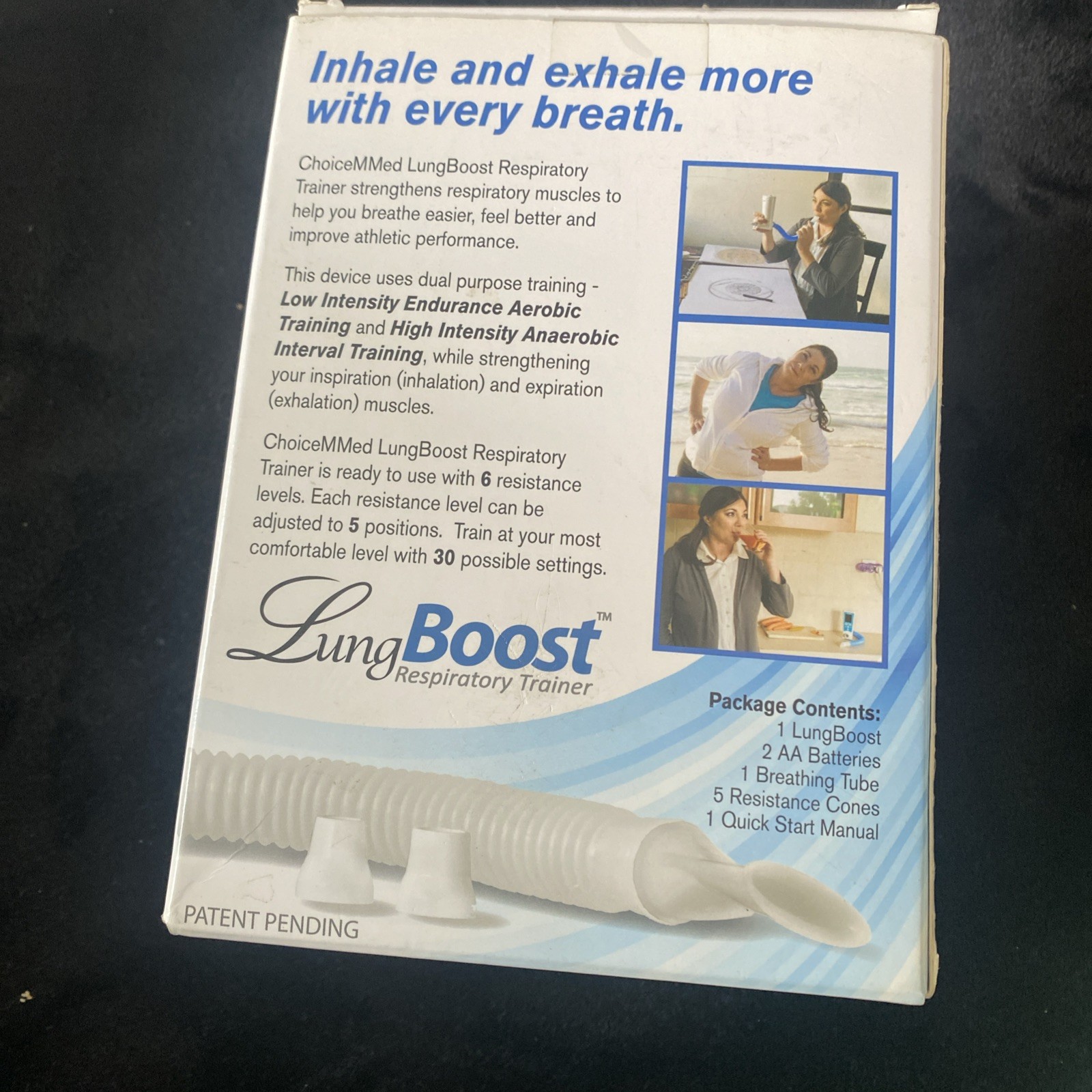 Lung Boost Respiratory Trainer