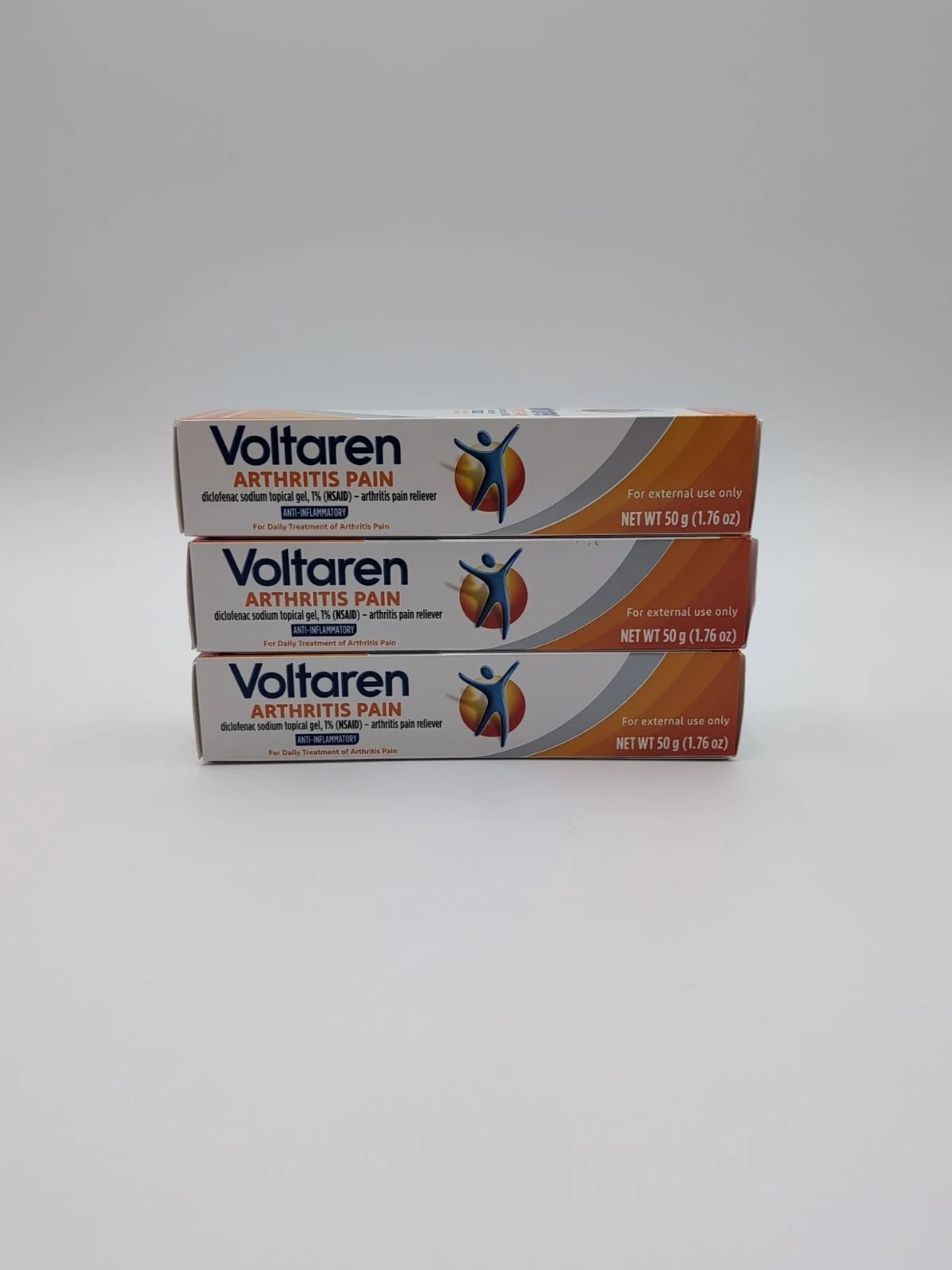 2-4 PCS Voltaren Arthritis Pain Gel 5.29 oz Easy Open Cap Gel Exp09/2027&2028