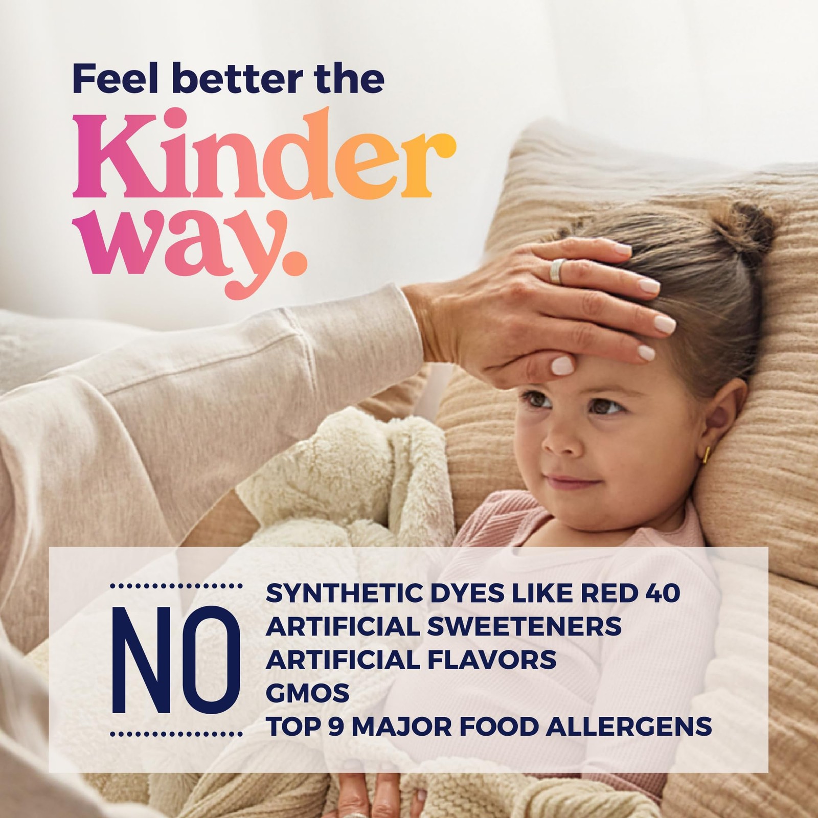 KinderMed Kids’ Daytime Cough & Congestion Medicine, for Ages 4-11 White