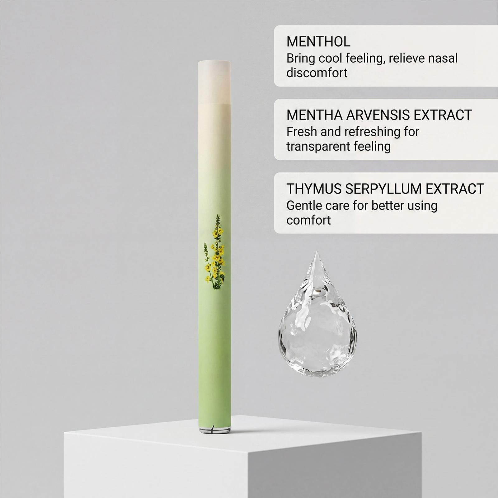 Mullein Lung Purifier Herbal Inhaler For Lung Health & Fresh Air