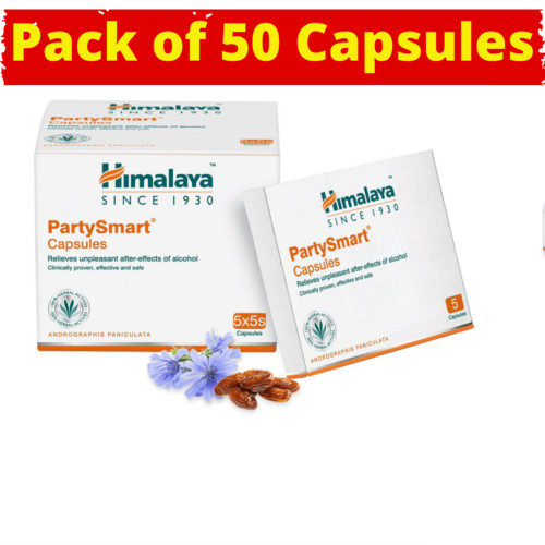 30 X PartySmart Capsules (10 X 3 = 30 Capsules) Relieves Aftr effect of Alcohol