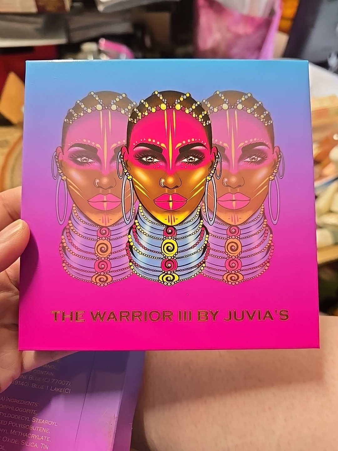Juvia’s Place The Warrior III Eyeshadow Palette NIB 1.14 Oz JP191004 Authentic