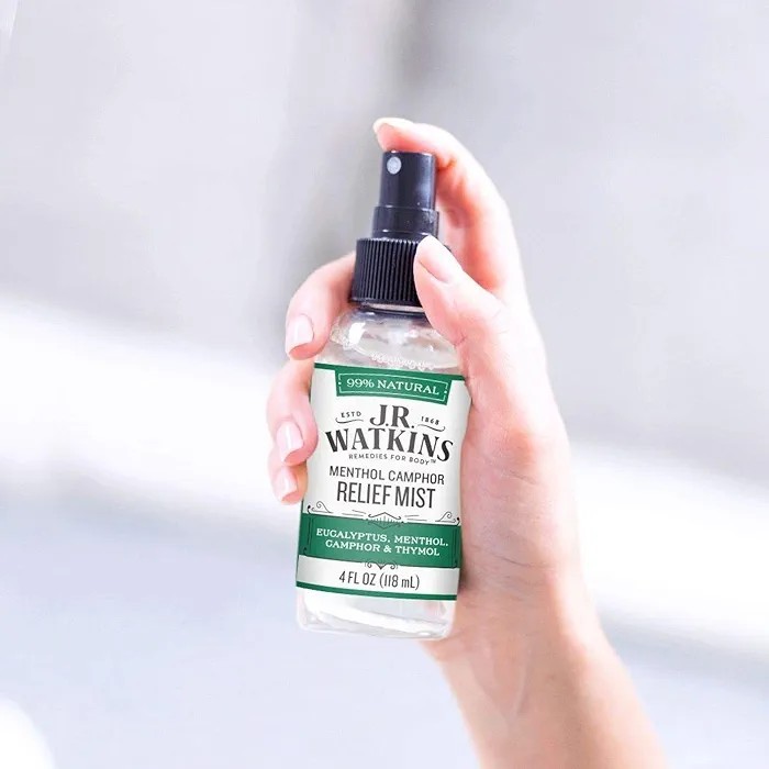 5 – Bottles Of J.R. Watkins Menthol Camphor Relief Mist 4Fl Oz