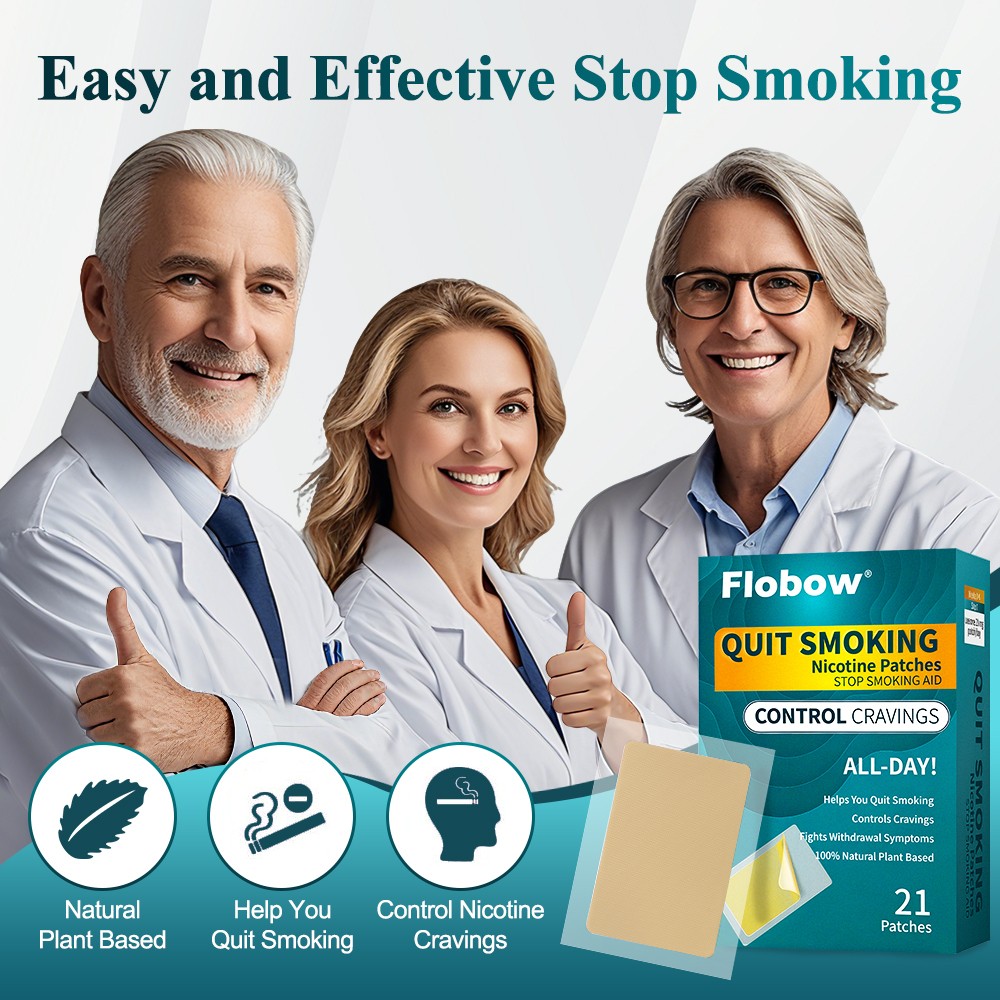 63 Patches Nicotine Patches Stop Smoking Aid Steps 1 to Quit Smoking Patch 21mg