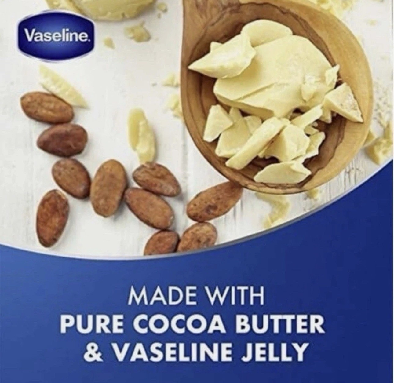 Vaseline Blue Seal Cocoa Butter Petroleum Jelly 250ml Skin Moisturizer NWOB