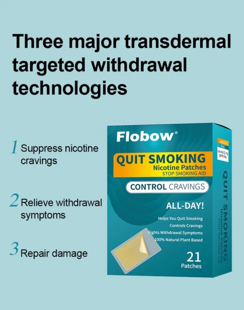 Nicotine Transdermal System Patch Step 1 21 mg 21~420 Patches Stop Smoking Aid