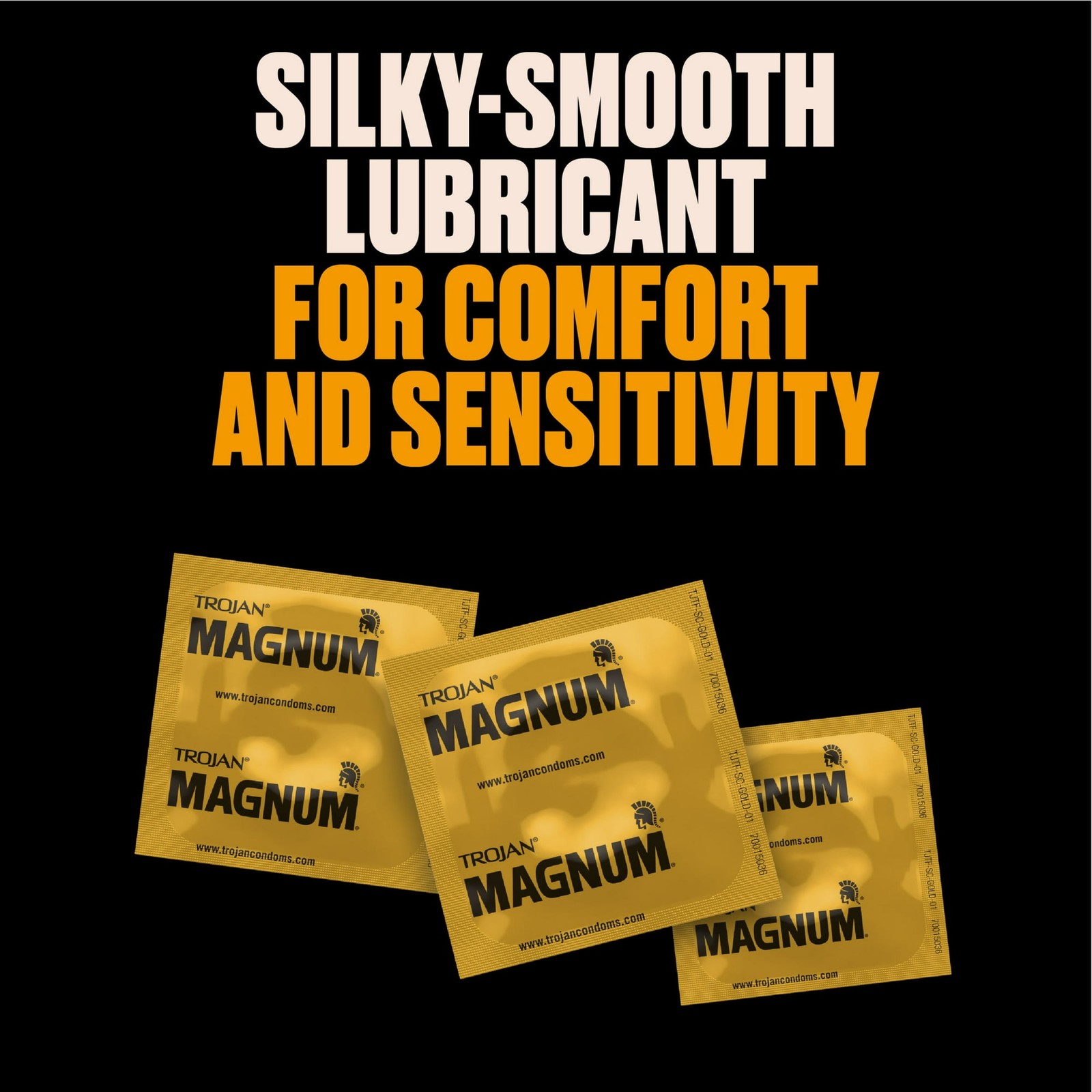 Trojan Magnum Large Ultrasmooth Lubricant Ecstasy Latex Condoms 2*10 ct=20 Total