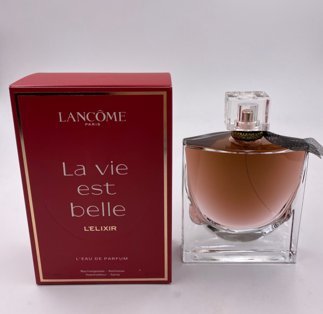 Lancome La Vie Est Belle L’Elixir 3.4oz/100 ml EDP Spray Lady Perfume New In Box
