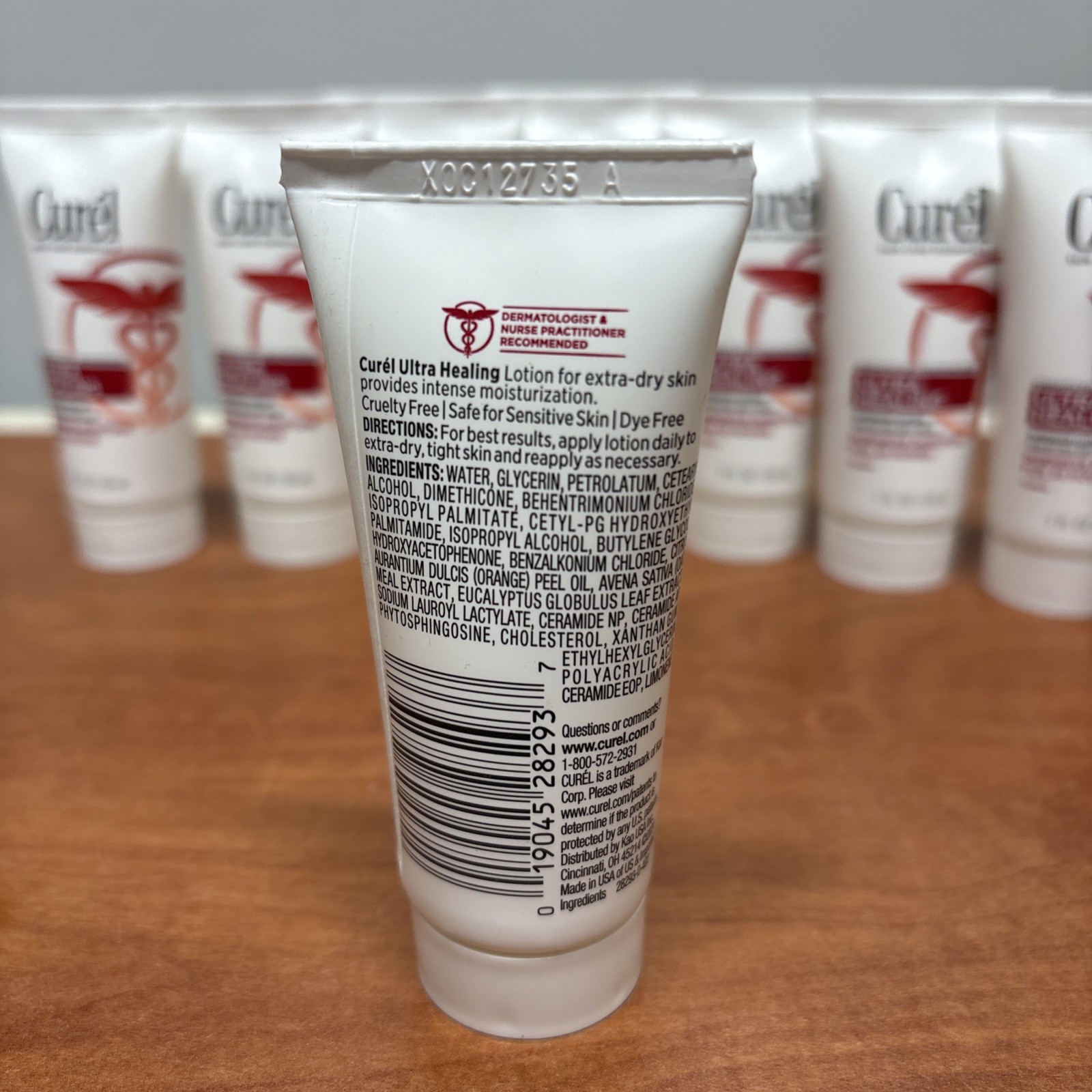 10 Pack Of New Curel Ultra Healing 1 oz Intense Lotion for Ultra Dry Tight Skin