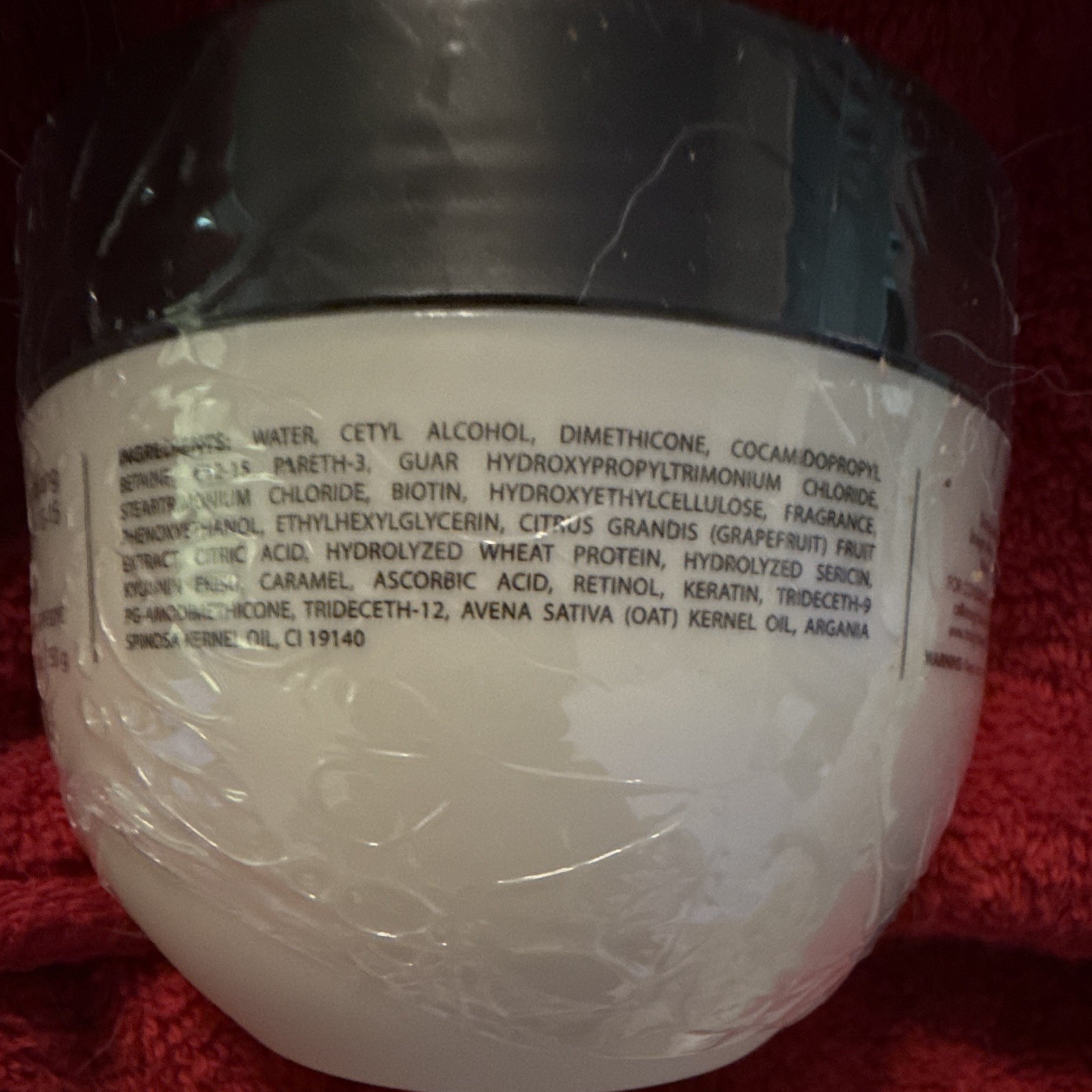 Color Safe Keratin Hair Mask with Argan Oil & Biotin Cream for All Hair Types