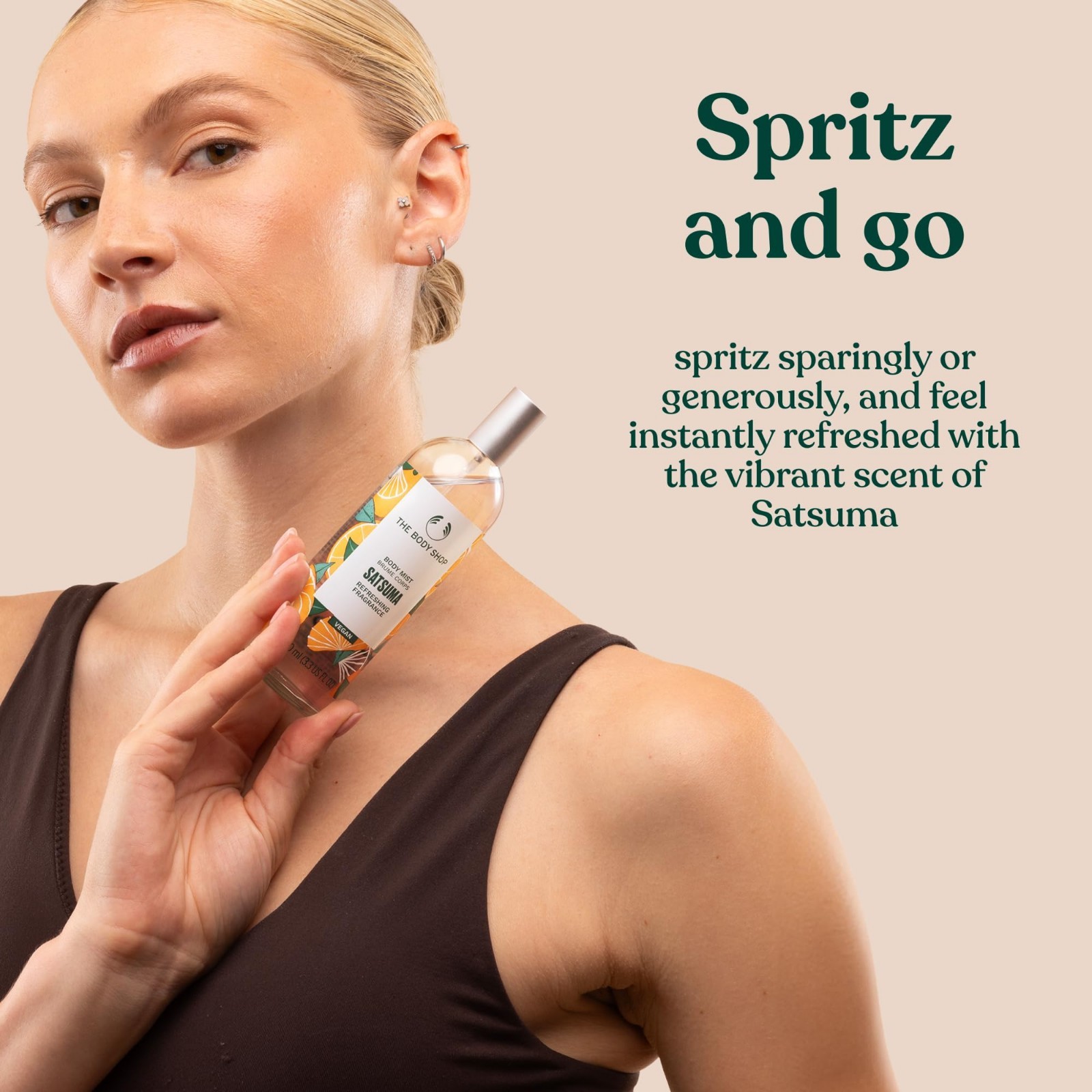 Refreshing Body Mist Spray | Lightweight Vegan Fragrance for All Skin Types | 10