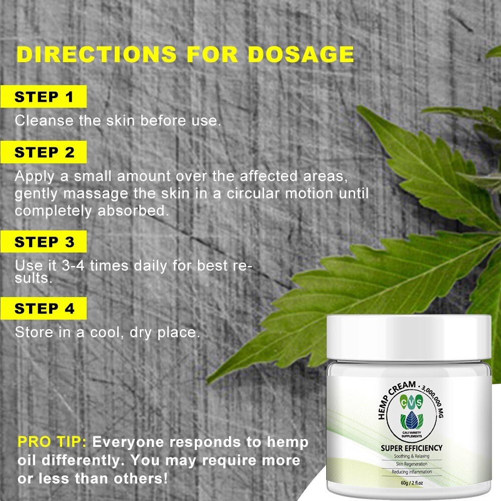 (5)Bottle hemp cream 3000,000 Super Efficiency