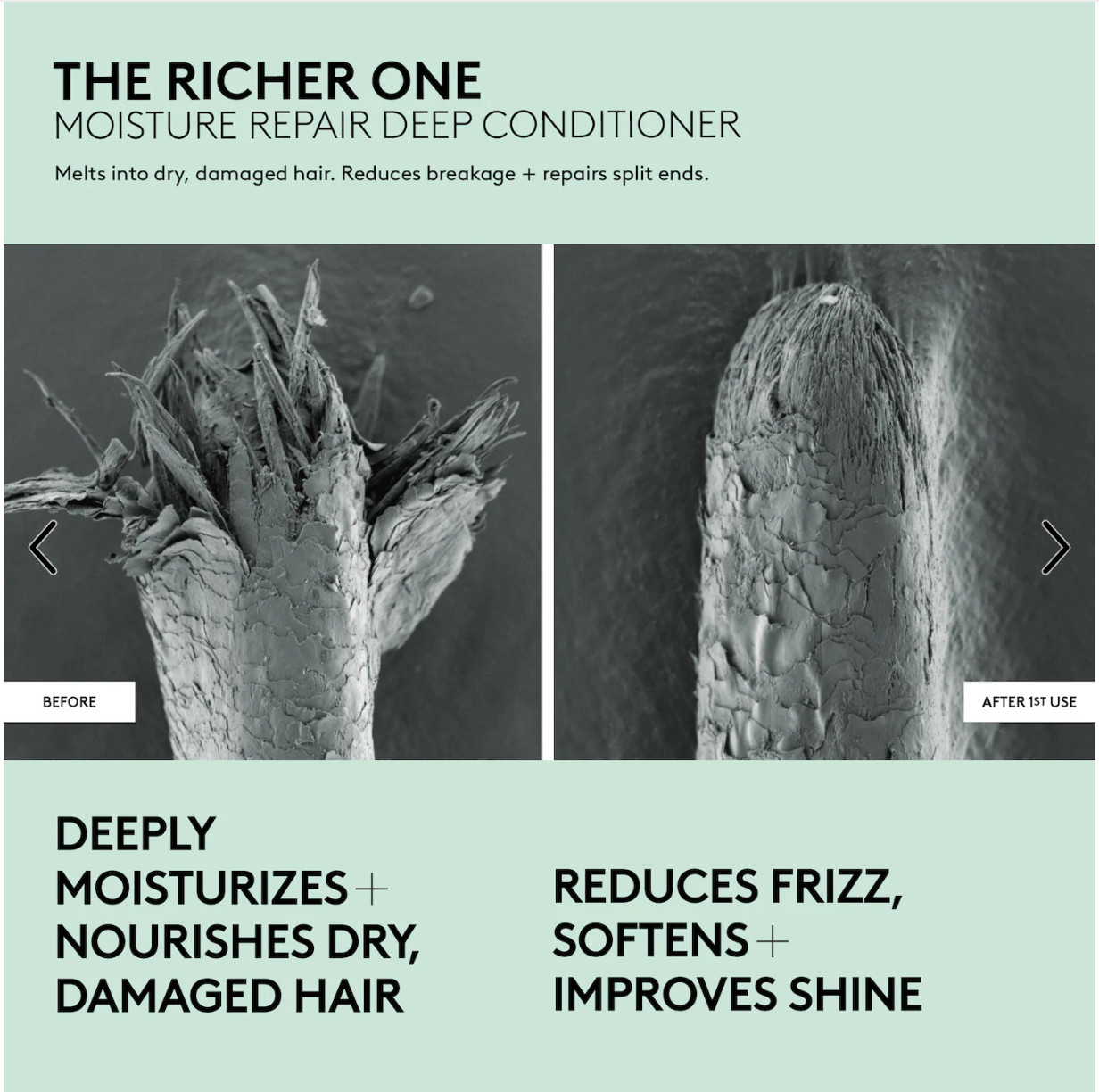 Fenty Hair the Richer One Moisture Repair Deep Conditioner Mini 3.4 oz (100 ML)