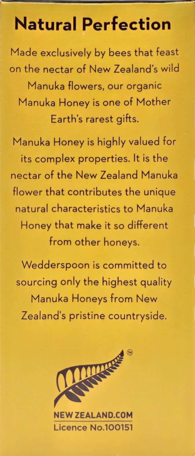 Wedderspoon Organic Manuka Honey Lemon Drops, 60 Count, Free Shipping-EXP:2028