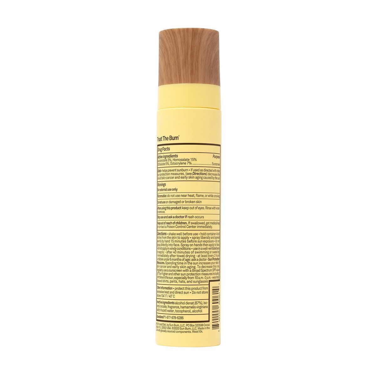 Sun Bum Face Mist – SPF 45 – 3.4 fl oz: Paraben-Free, Vegan, Noncomedogenic