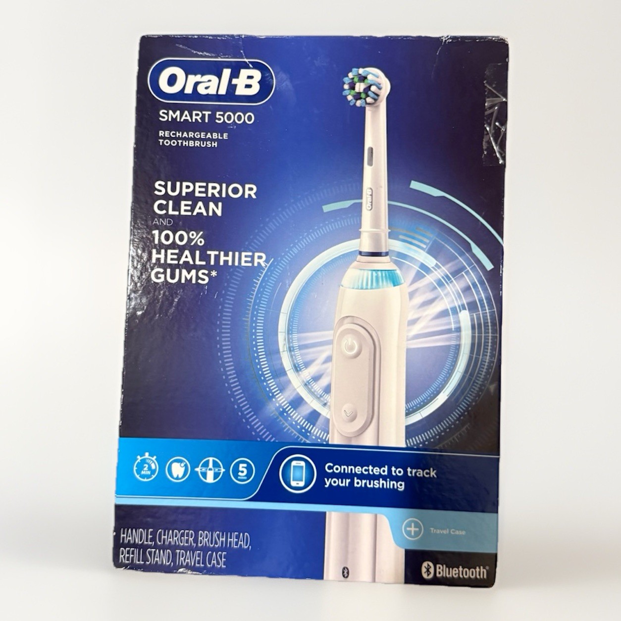 Oral B Smart 5000 White Electric Toothbrush New In Box