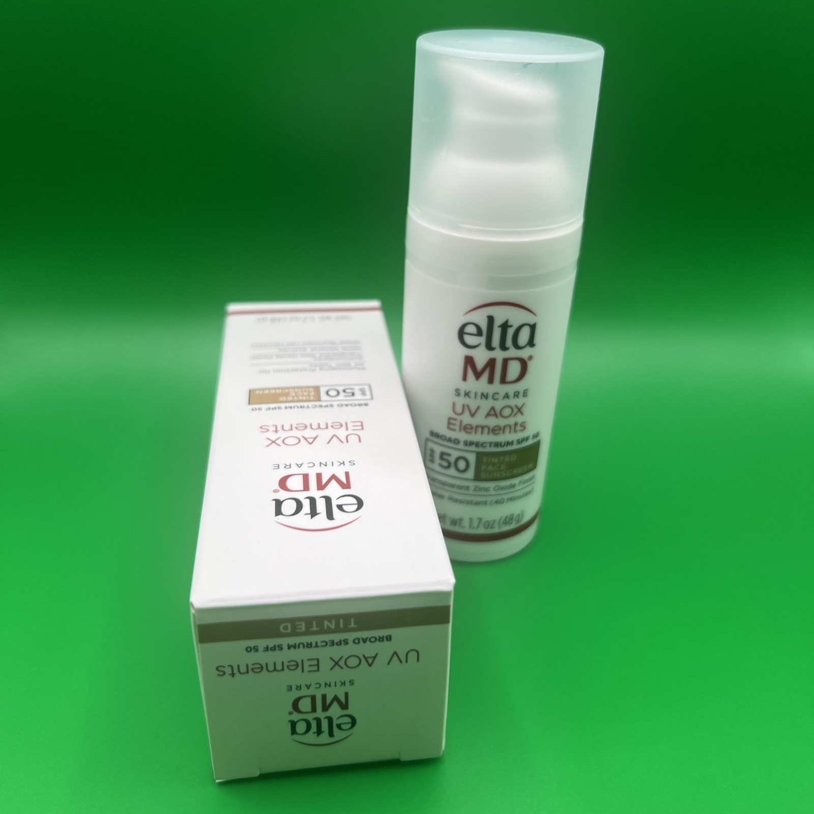 Elta MD UV AOX Elements Broad Spectrum SPF 50 TINTED** EXP 02-2029
