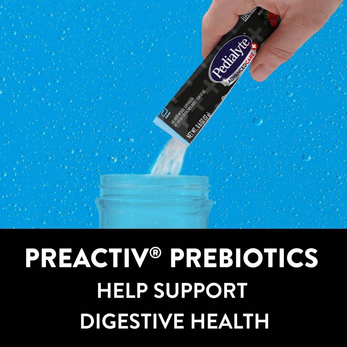 Pedialyte AdvancedCare Plus Electrolyte Powder – Berry Frost – 6ct/3.6oz