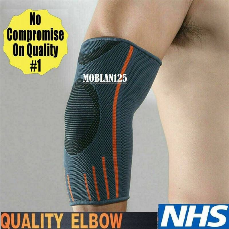 Gym Sleeve Golfer Tennis Arthritis Pain Compression Sleeve Elbow Support Brace
